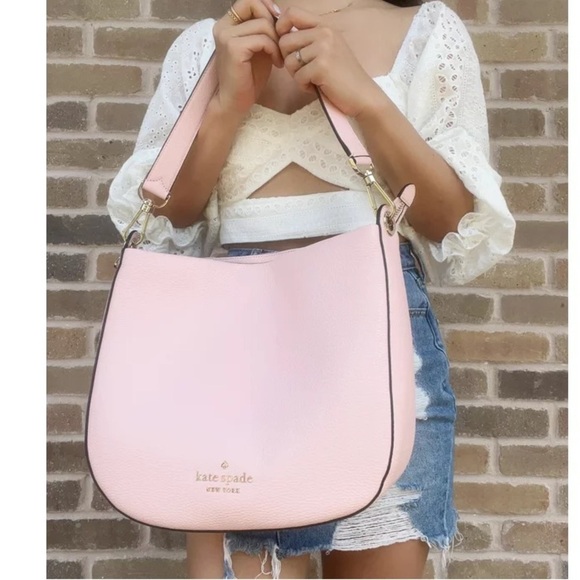 NEW Kate Spade Pebbled Leather Shoulder Bag - Picture 2 of 16